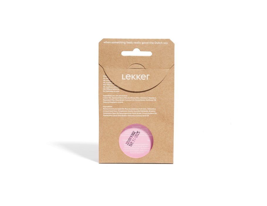 The Lekker Company - Lippenbalsem - Raspberry Lemonade