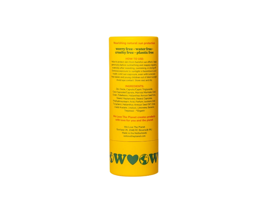 We Love The Planet - Zonnebrand Stick - SPF50