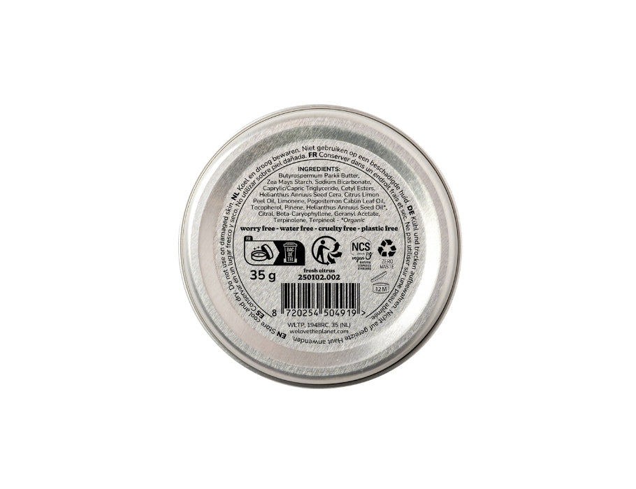 We Love The Planet - Deo Balm - Fresh Citrus