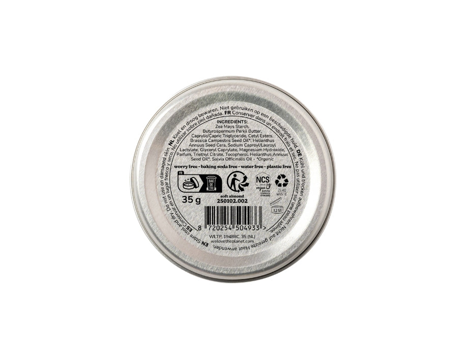 We Love The Planet - Deo Balm - Soft Almond