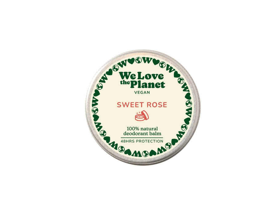 We Love The Planet - Deo Balm - Sweet Rose
