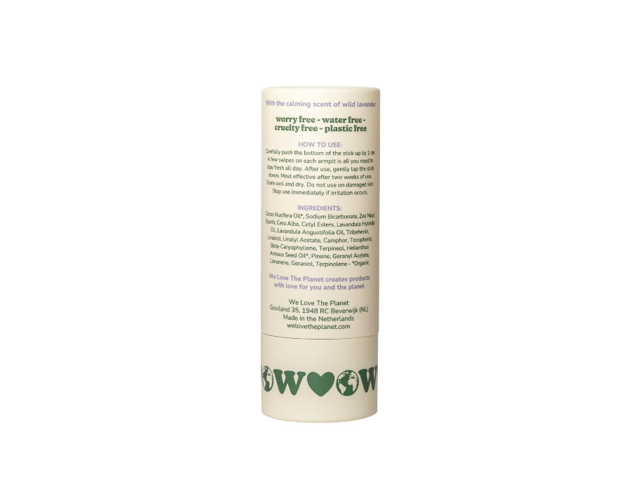 We Love The Planet - Deo Stick - Wild Lavender