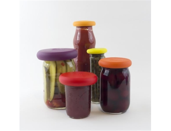 Food Huggers - Herbruikbare siliconen deksels - Autumm Harvest - 5 stuks