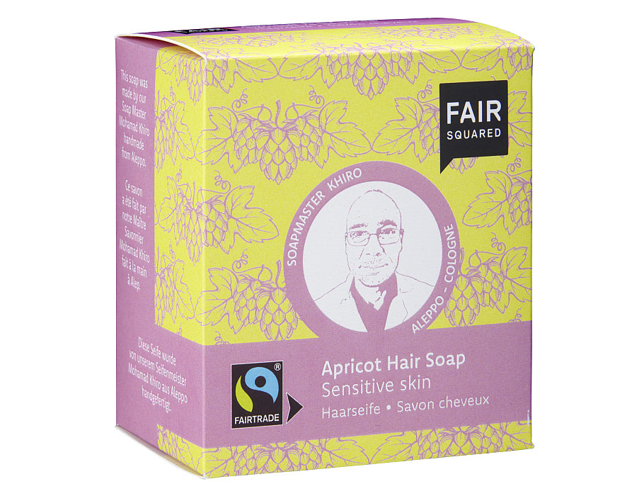 Fair Squared - Shampoo Bar - Sensitive Abrikoos