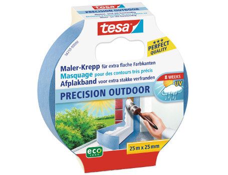 Tesa - Afplakband Precision Buiten - 25m x 25mm