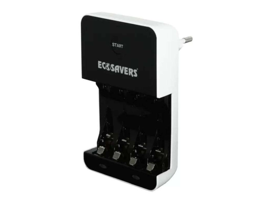 Ecosavers - Batterij Oplader - AA/AAA