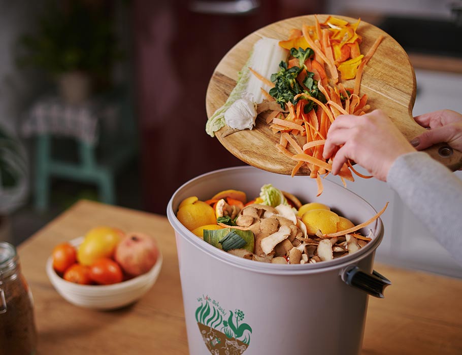 EM Agriton - Bokashi Keukenemmer - Essential Grijs - complete set