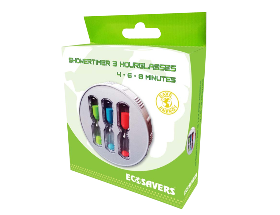 Ecosavers - Douchecoach - 3 Zandlopers