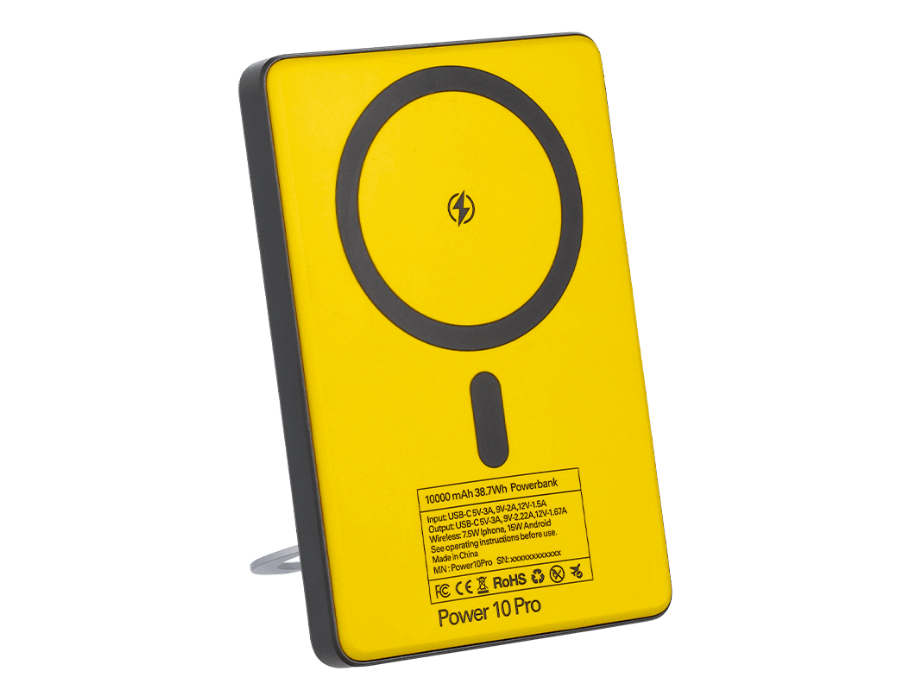 WakaWaka - Powerbank - Power 10 Pro Draadloos - 10.000 mAh