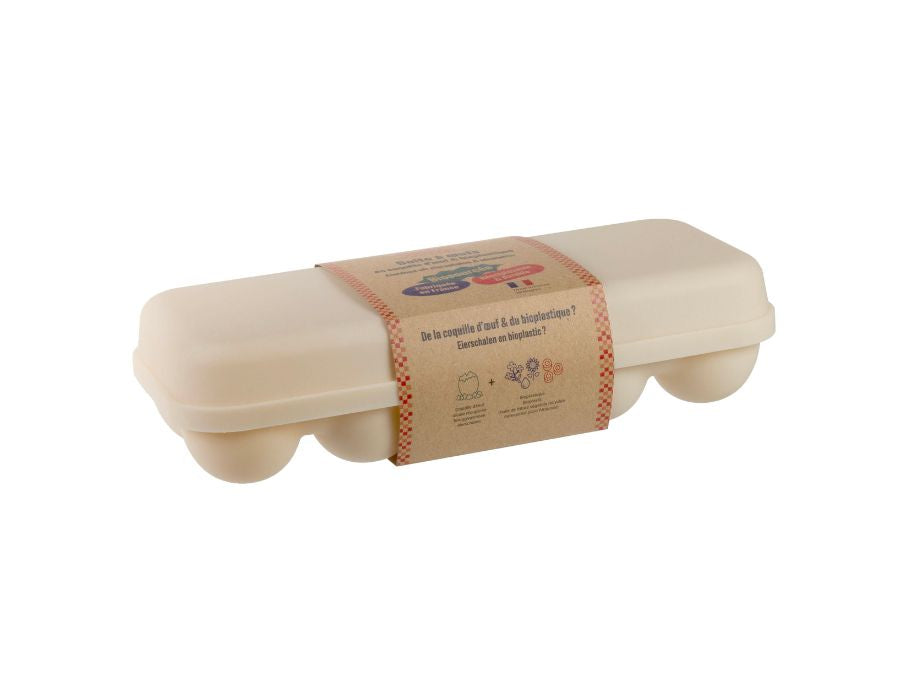 Ah! Table! - Bioplastic Eierdoos - 10 Eieren - Naturel