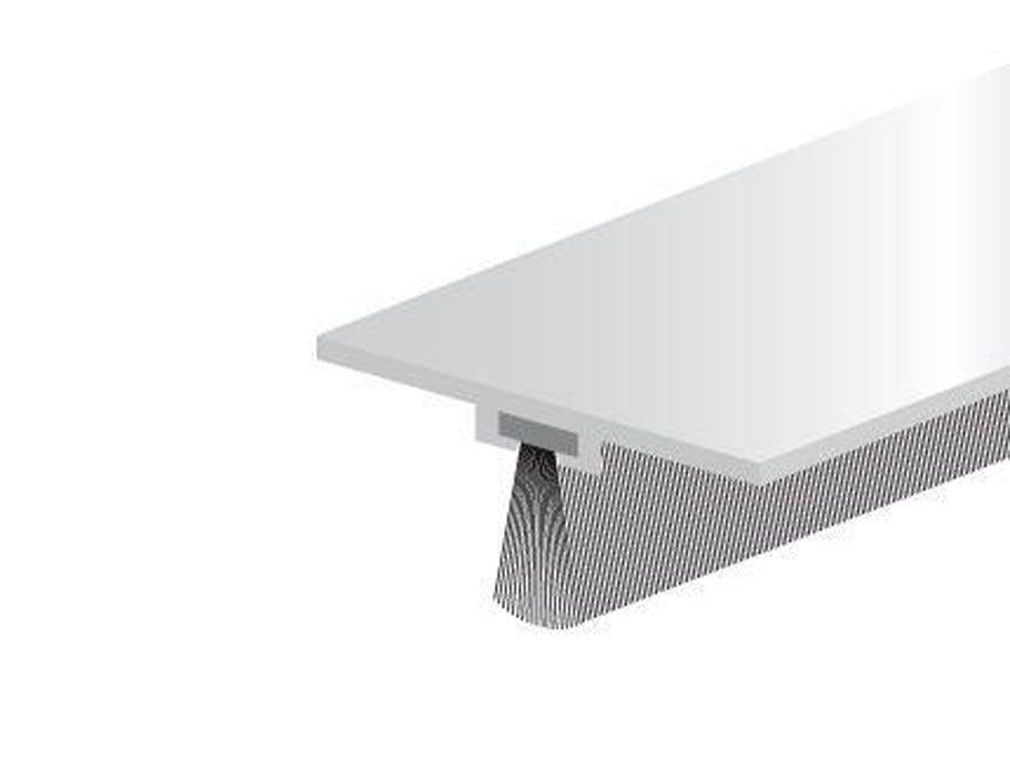 Ellen - Dorpelprofiel - DBS (Onzichtbaar) - Aluminium - 1 meter