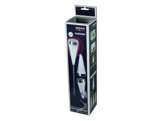 POWERplus - 3-in-1 solar tuinlamp Flamingo