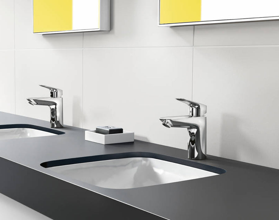 Hansgrohe - Wastafel mengkraan - Logis ééngreeps 100 CoolStart - met trekwaste