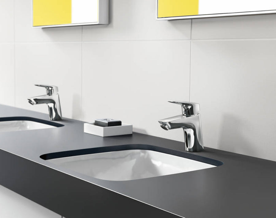 Hansgrohe - Wastafel mengkraan - Logis ééngreeps 70 CoolStart - met trekwaste