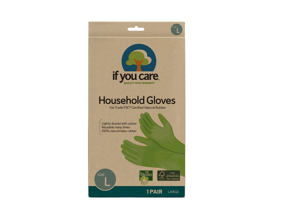 If You Care - Huishoudhandschoenen - FSC rubber - L