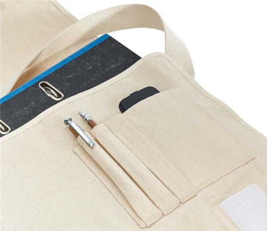 Memo - Bio katoen Schoudertas - ongebleekt katoen