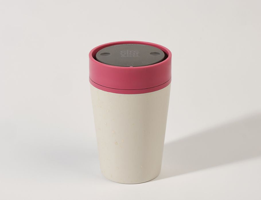 Circular&Co. - Koffiebeker - Circular Cup - Grijs/Roze - 227 ml