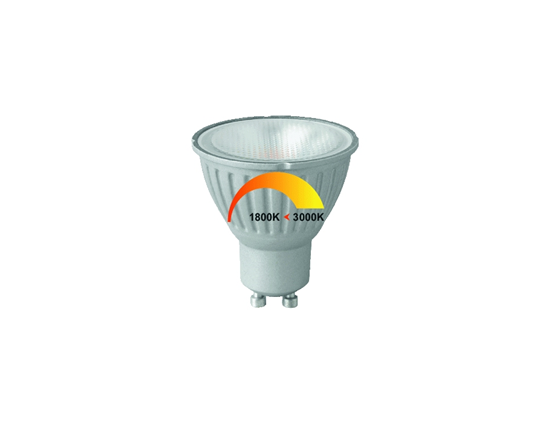 Megaman - Ledlamp - GU10 - 400 lm - Dim de lichtkleur