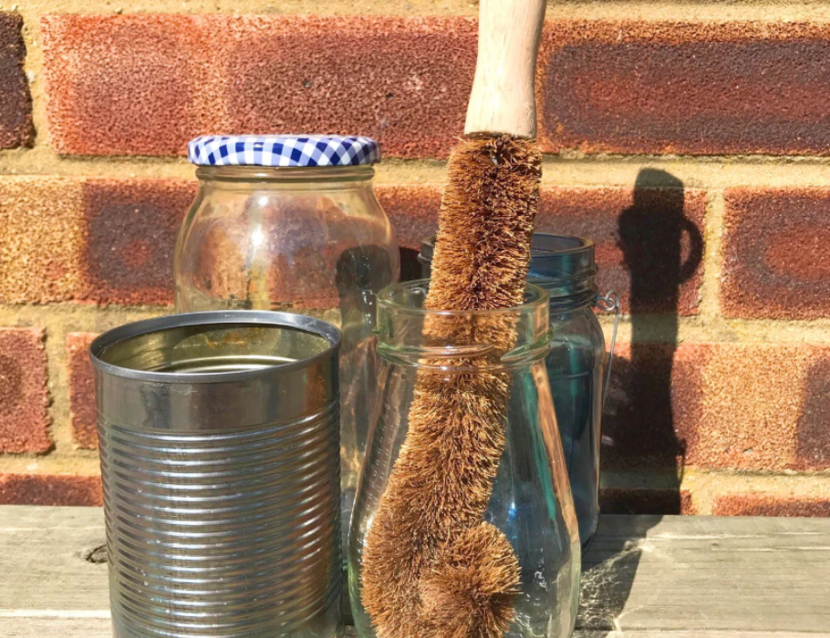 LoofCo - Flessen borstel - Kokosvezel