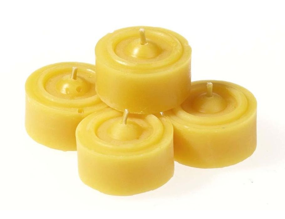 Memo - Bijenwas Theelichtjes - 10 stuks