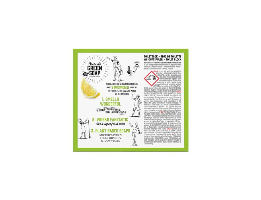 Marcel's Green Soap - Toiletblok - Citroen & Gember