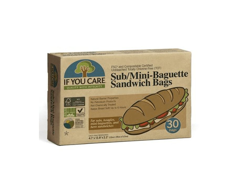 If You Care - Mini Baguette en Sandwich Bags - 30 stuks