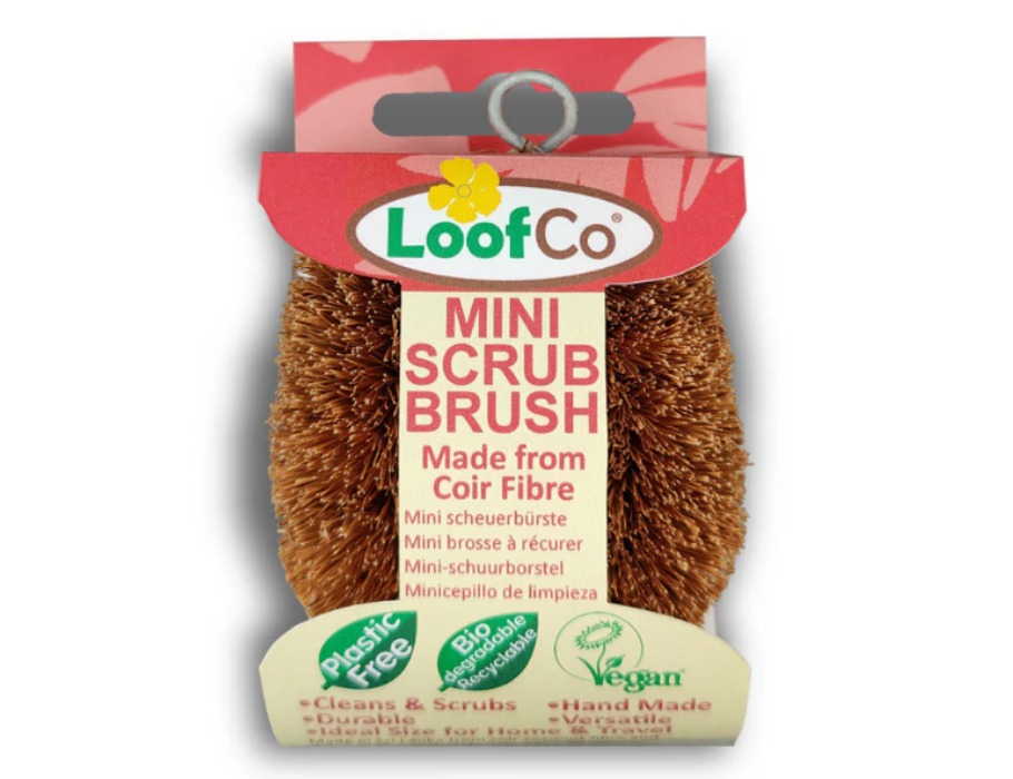 LoofCo - Mini Afwasborstel - Kokos