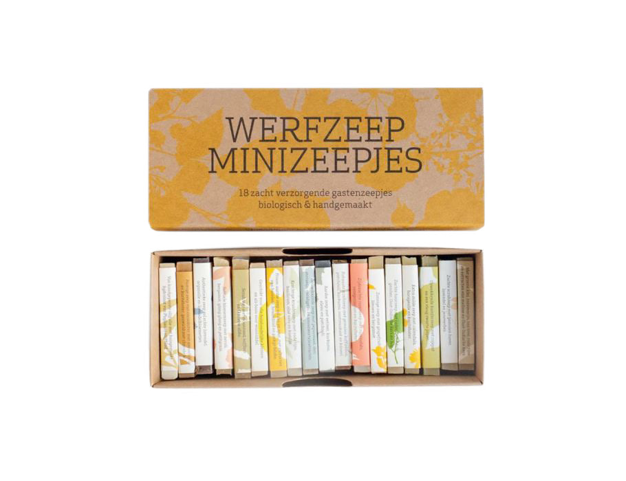 Werfzeep - Cadeaudoos - 18 minizeepjes