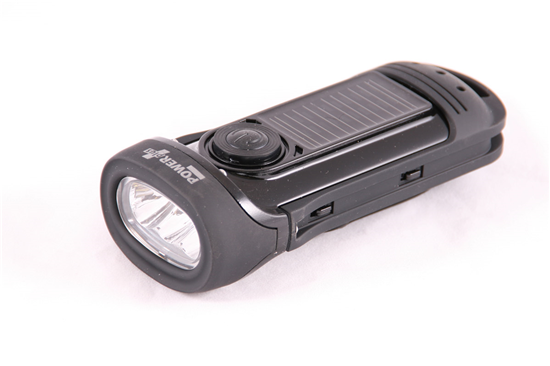 POWERplus - LED-zaklamp met zonnecel - Barracuda