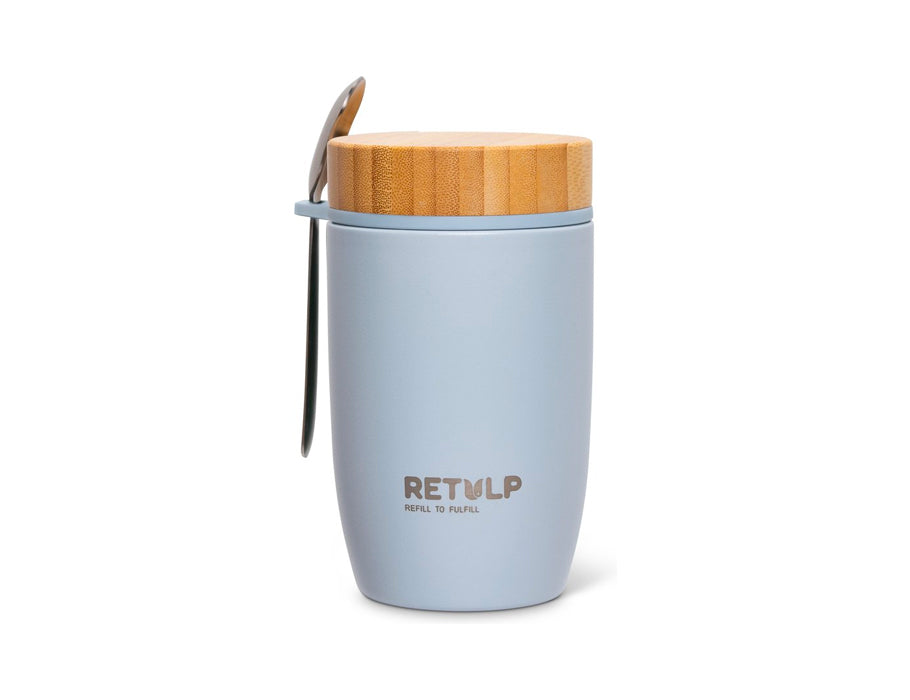 Retulp - Lunchbeker - Big Mug - Premium Grey - 500 ml