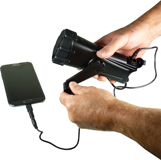 POWERplus - Zaklamp opwindbare - Shark