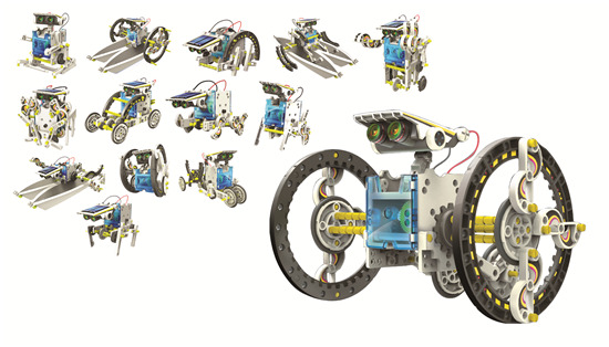 POWERplus - 14-in-1 solar speelgoed-doos - Rabbit