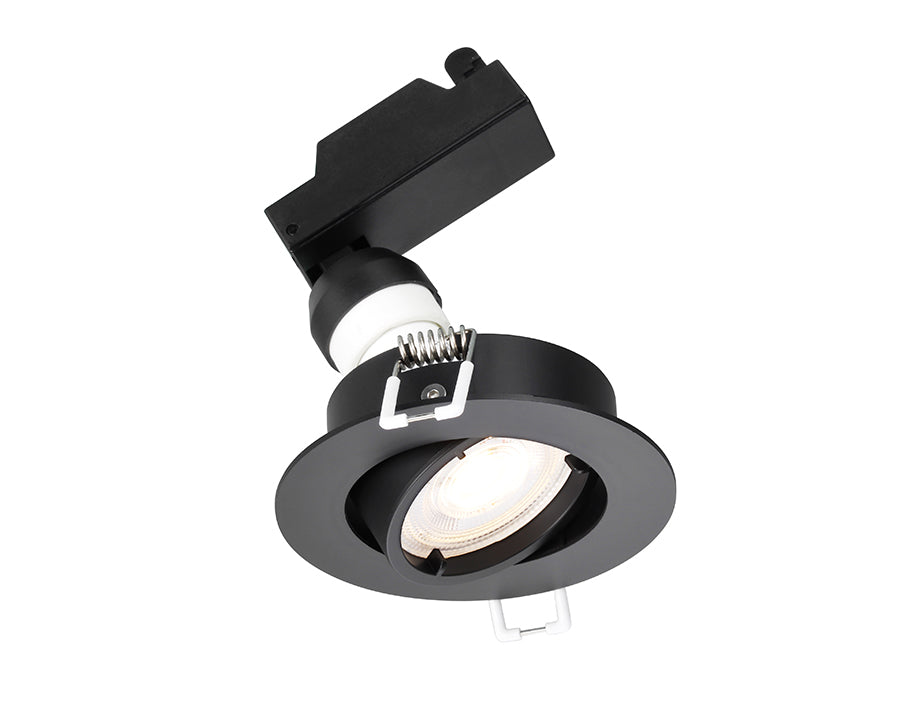 Sylvania - Inbouwspot LED - GU10 - 345 lm - IP20 - zwart