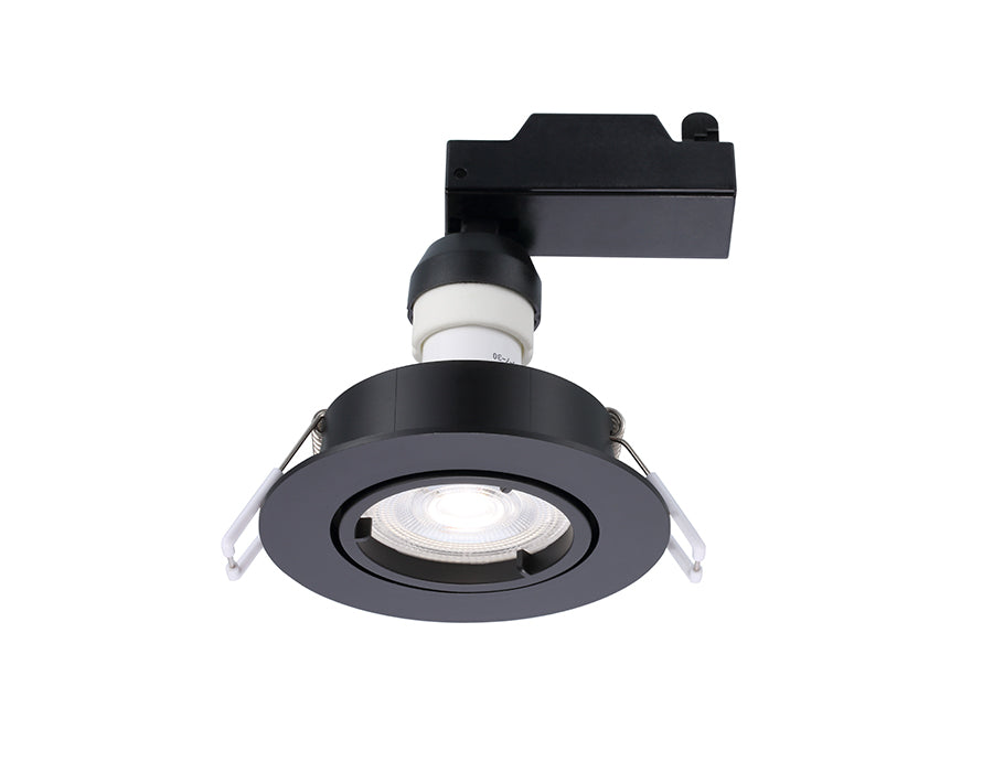 Sylvania - Inbouwspot LED - GU10 - 345 lm - IP20 - zwart
