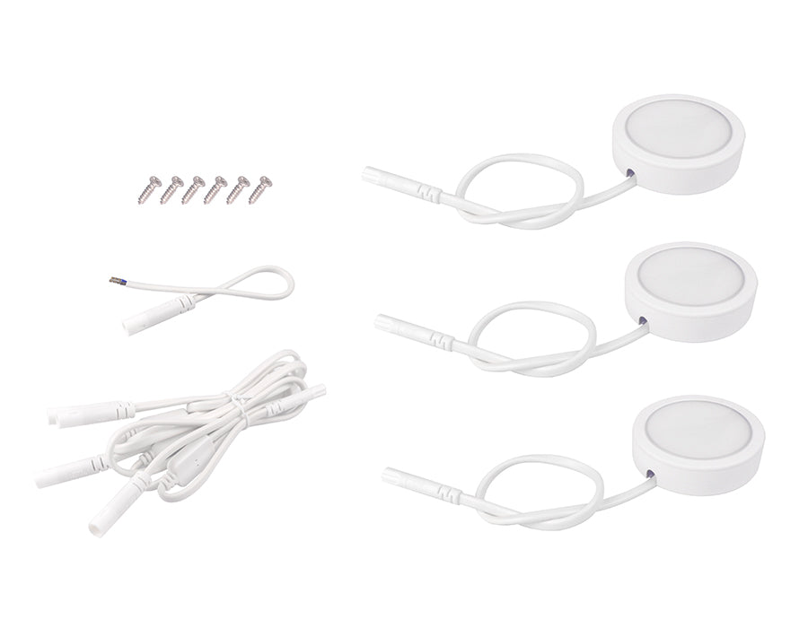 Sylvania - Keukenspot LED - set van 3 - 270 lm - IP20 - wit