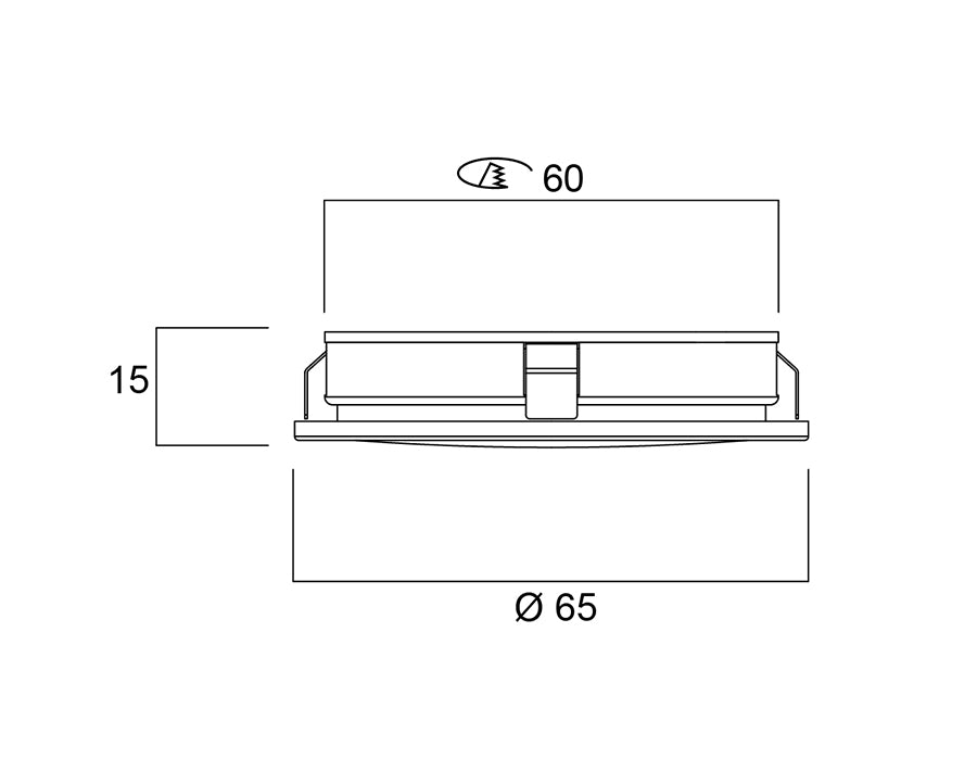 Sylvania - Keukenspot LED - uitbreiding - 270 lm - IP20 - zwart
