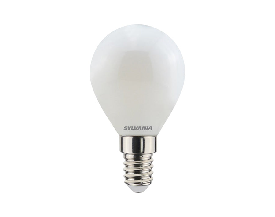 Sylvania - Ledlamp - Kogel - E14 - 470 lm - mat - dimbaar