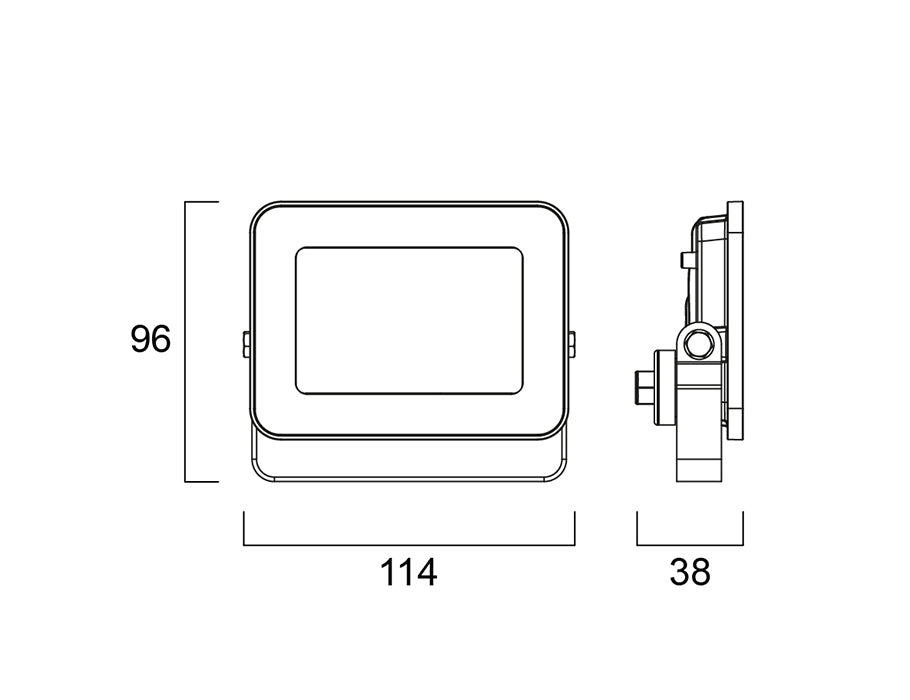 Sylvania - Schijnwerper LED - buitengebruik - 950 lm - IP65
