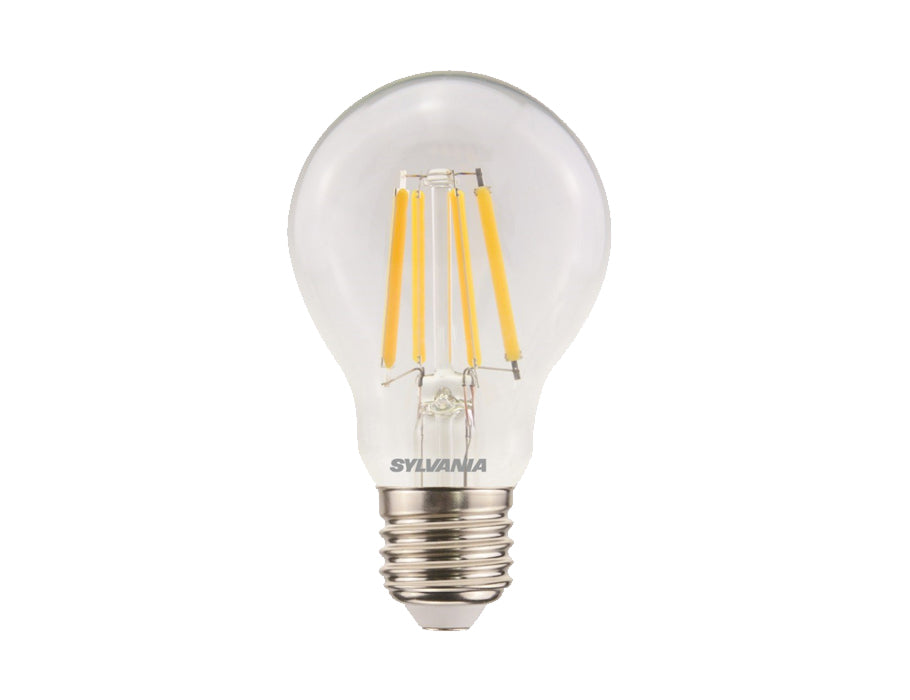 Sylvania - Ledlamp - E27 - 806 lm - dimbaar - bol - doorzichtig