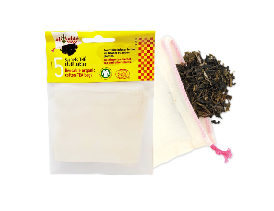 Ah! Table! - Herbruikbare Thee zakjes - 5st