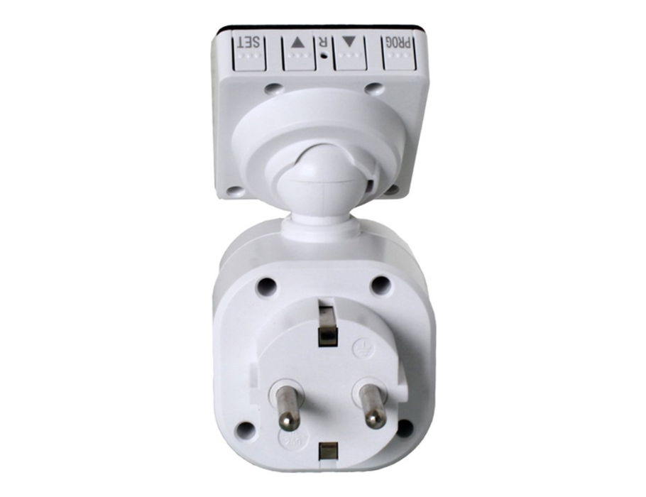 Ecosavers - Digitale Tijdschakelklok - Met draaibaar LED display