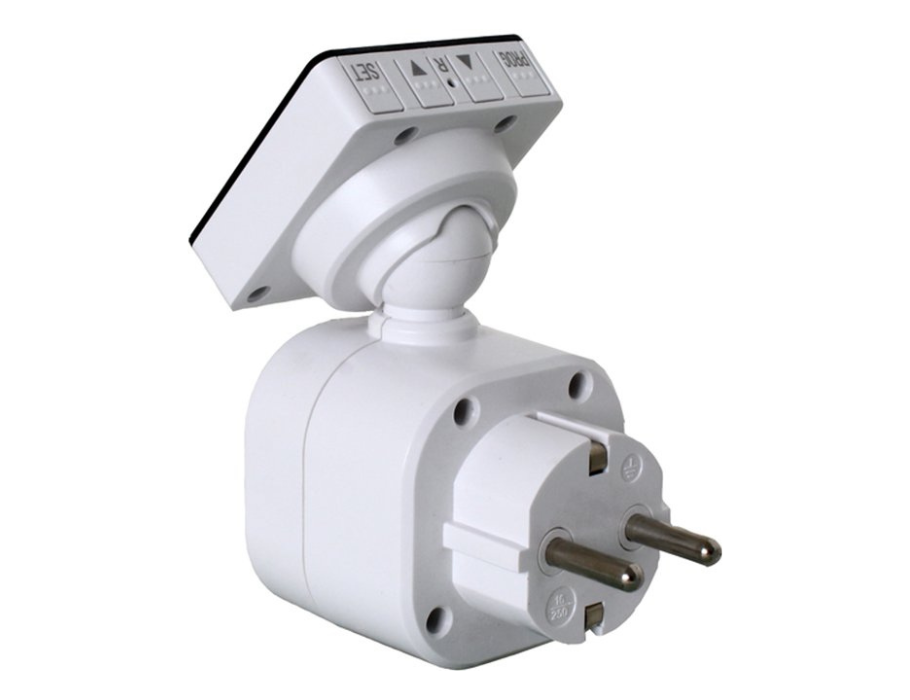 Ecosavers - Digitale Tijdschakelklok - Met draaibaar LED display