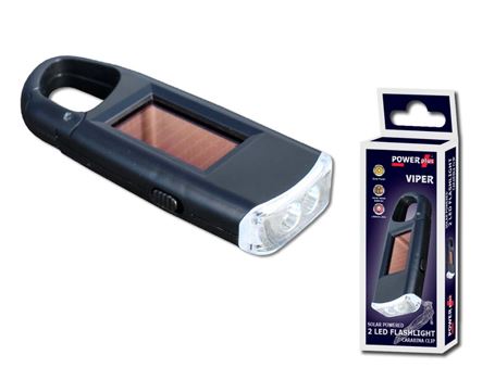 POWERplus - Mini Zaklamp Viper - met karabijnhaak