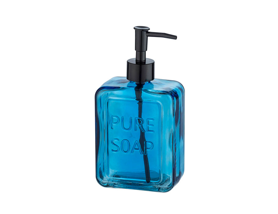 Wenko - Zeeppomp - Glas - Blauw - 550 ml