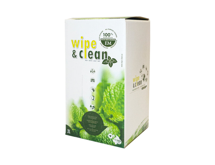 EM Agriton - Reinigingsmiddel - Wipe & Clean - Mint - 2L
