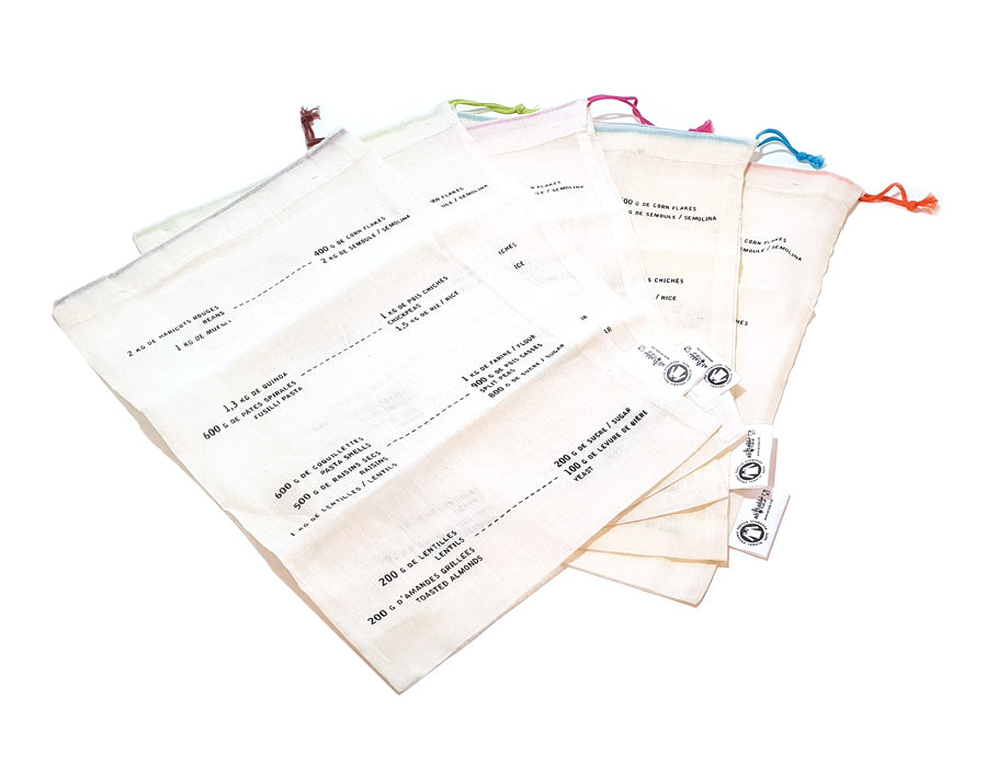 Ah! Table! - Groente & Fruitzakken - M - 5 stuks